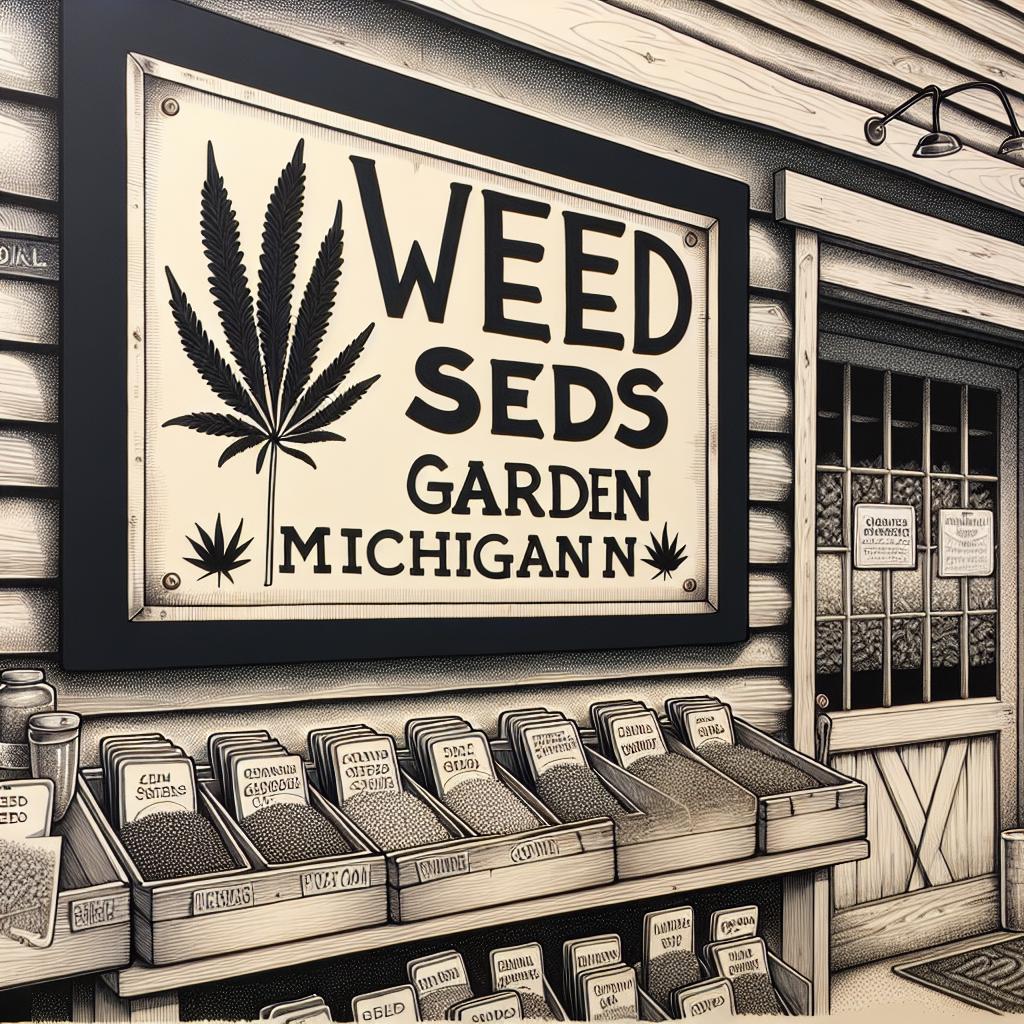 Buy Cannabis Seeds in Michigan at WEEDSEEDSGARDEN