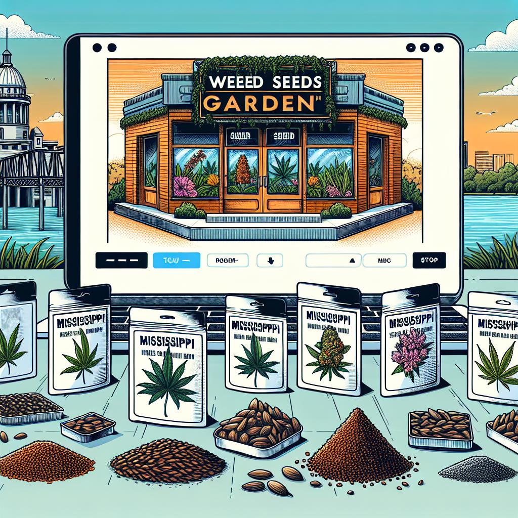 Buy Cannabis Seeds in Mississippi at WEEDSEEDSGARDEN